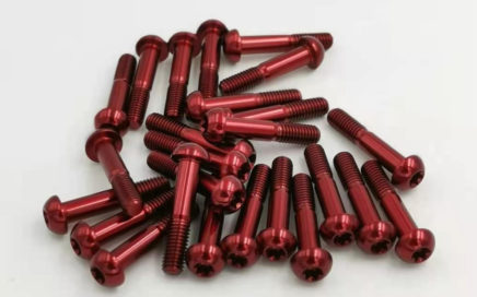 red torx titanium fasteners