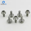 thumbnail image 2 of Tgou Titanium Bolt M8x15mm Square Hex Screws W/ Dust Cap Gasket For 2 of 11