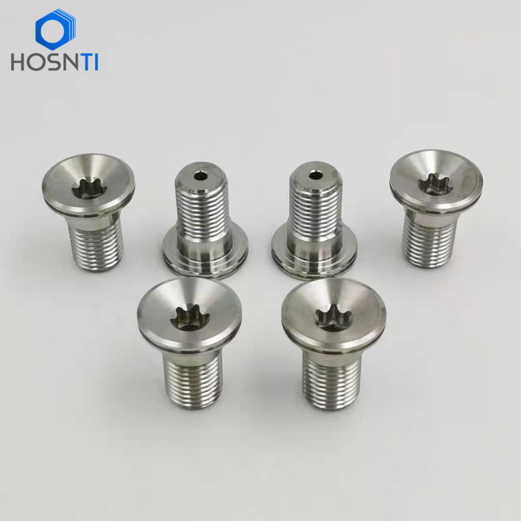 hollow titanium bolts torx socket