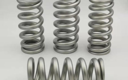 raw titanium silver titanium springs for mountain bikes