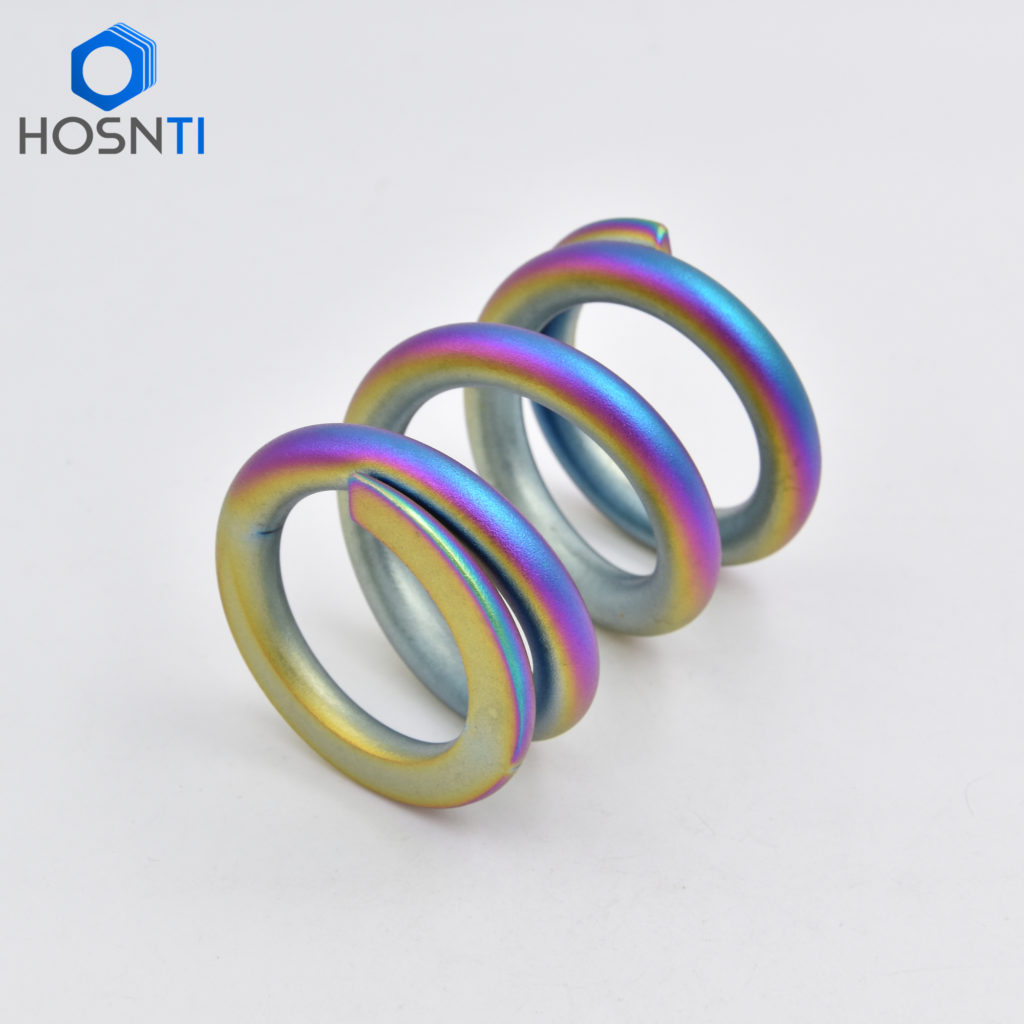 oilslick titanium spring