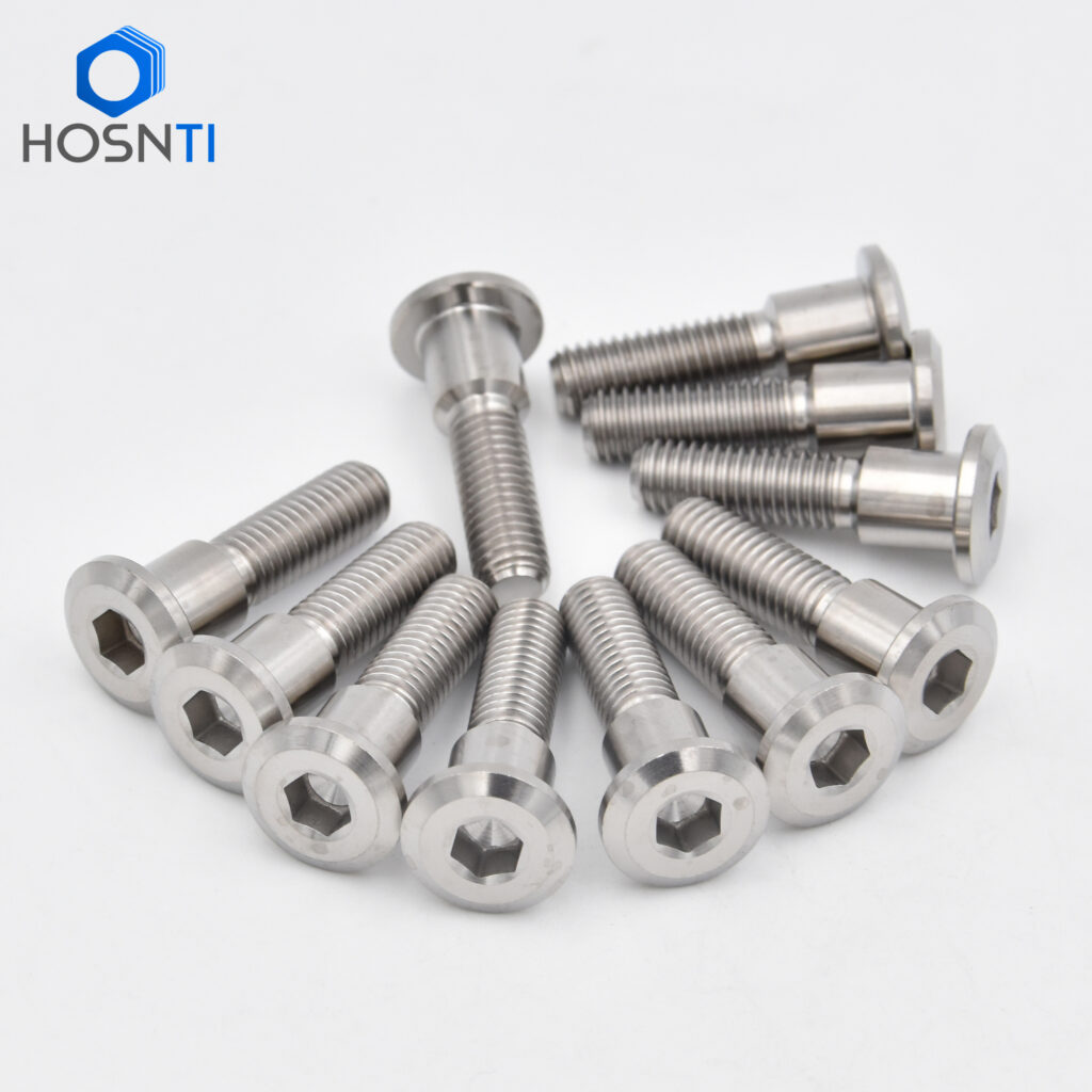 Ti6Al4V titanium shoulder bolts