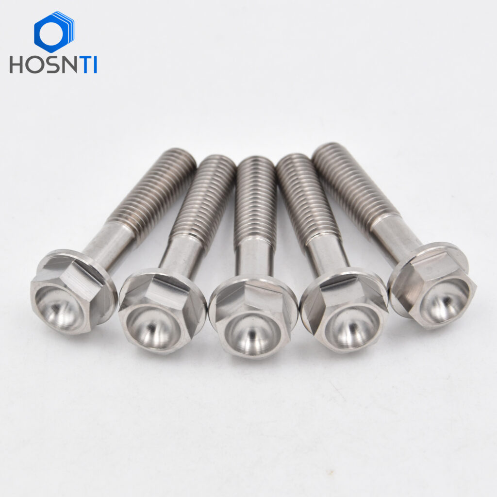 ti6al4v titanium flange bolts