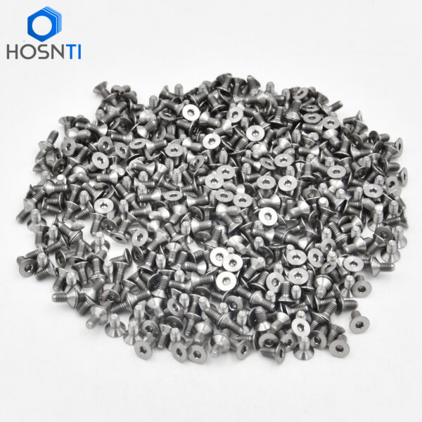 countersunk titanium screws titanium small screws M3X6mm