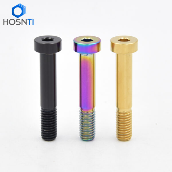 Low Cap Titanium Bolts