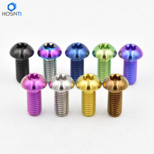 button head torx titanium screws M8