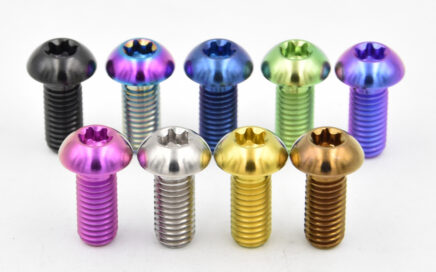 button head torx titanium screws M8