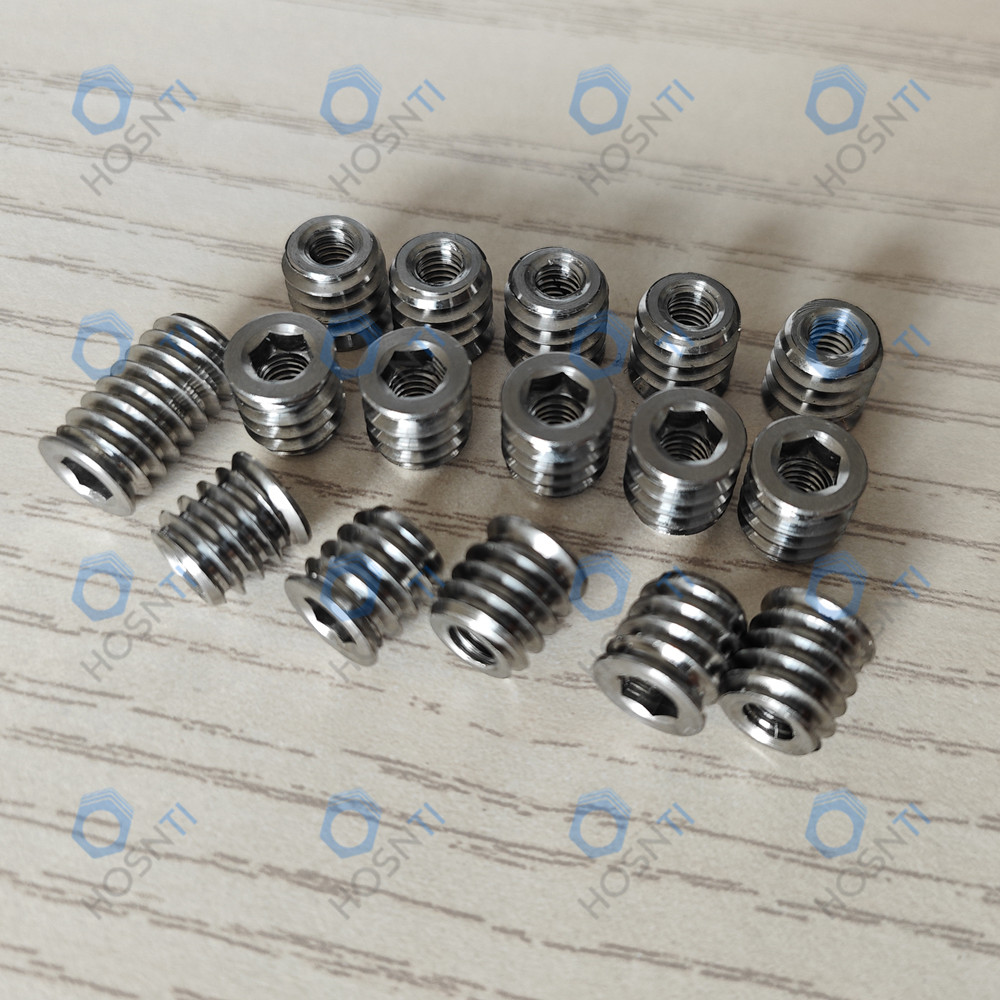 Titanium Threaded Inserts for Speargun