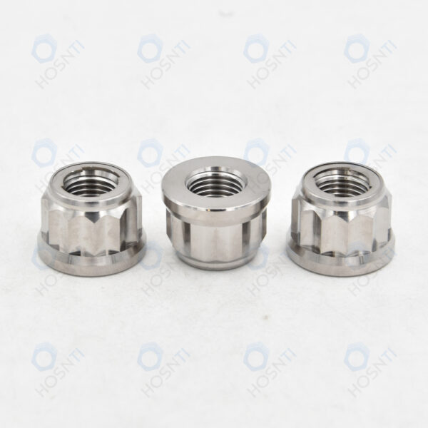 12 point all metal titanium lock nuts