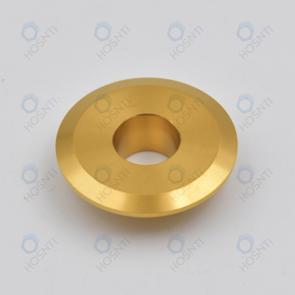 Gold nitried titanium retainers