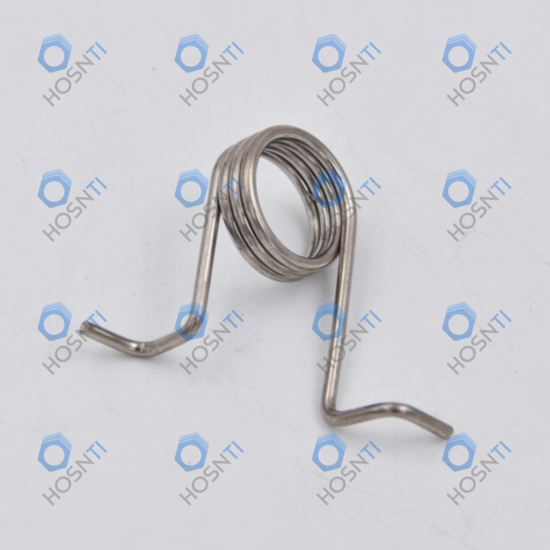 Z-shaped titanium spring connectors