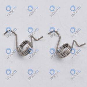 Z-shaped titanium spring connectors